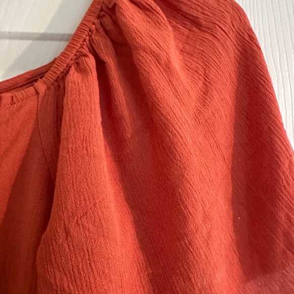 Jessica Simpson Ruched Top, Rust, Small NWT - Picture 6 of 8